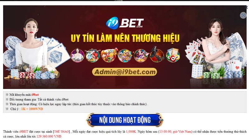 i9bet nhận 100k